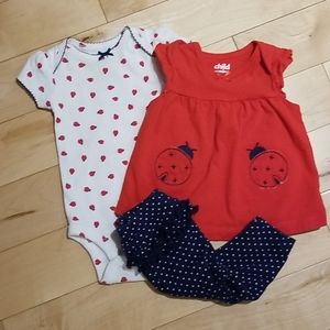 Child of Mine Matching Ladybug Outfit